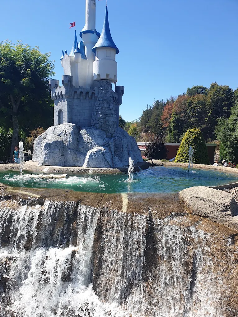 Castle Creek Adventure Land — castle mini golf with waterfalls and fountains